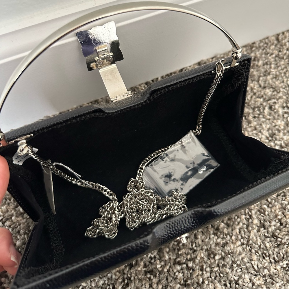 Black Evening Clutch - Picture 2 of 3